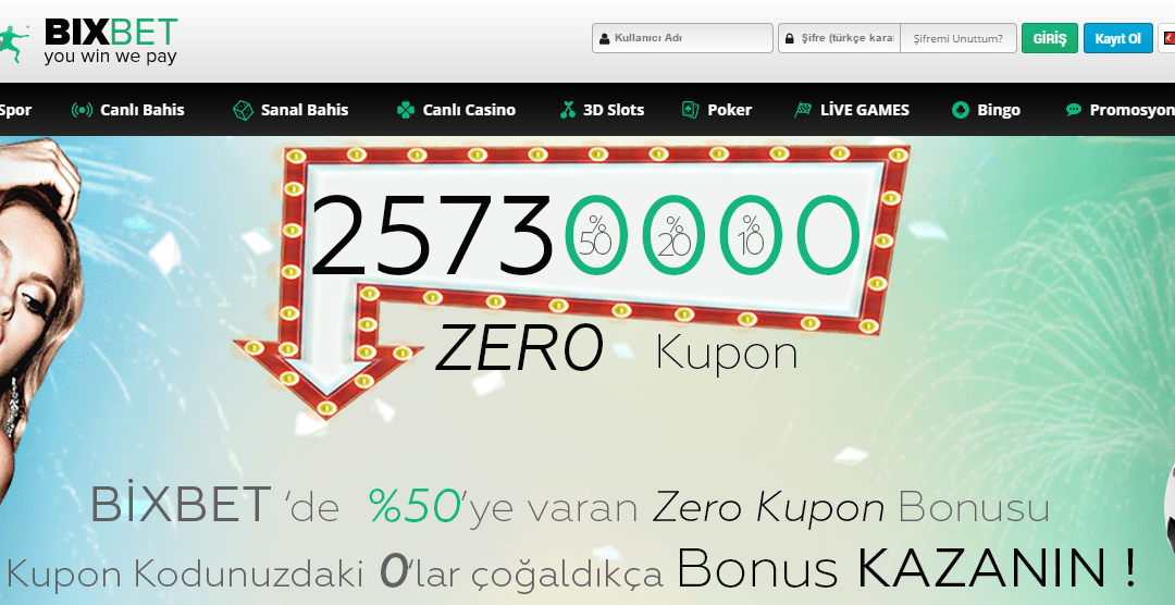 Bixbet Bonus Kodu 2017