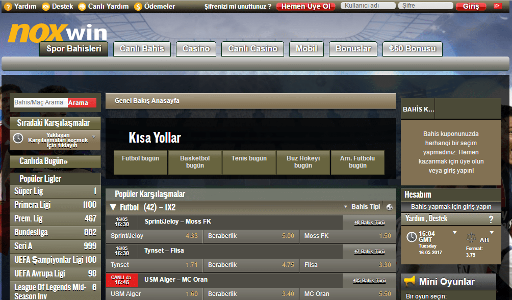 NoxWin Bonus Kodu 2017