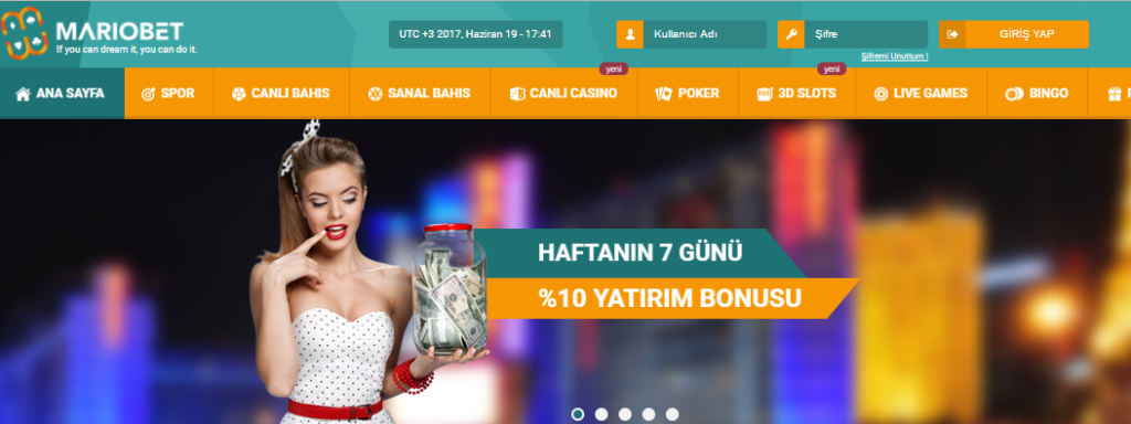 Mariobet Bonusları